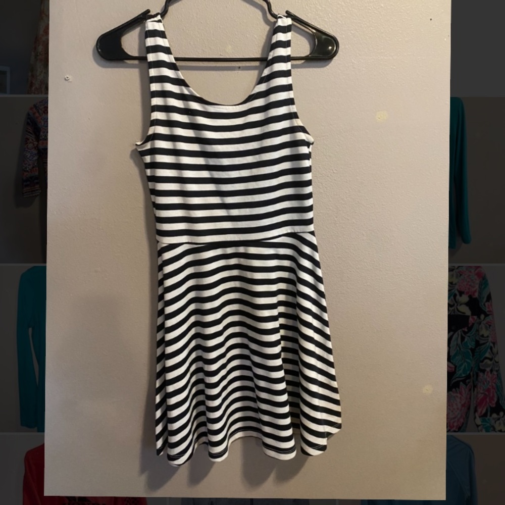 Divided summer dress